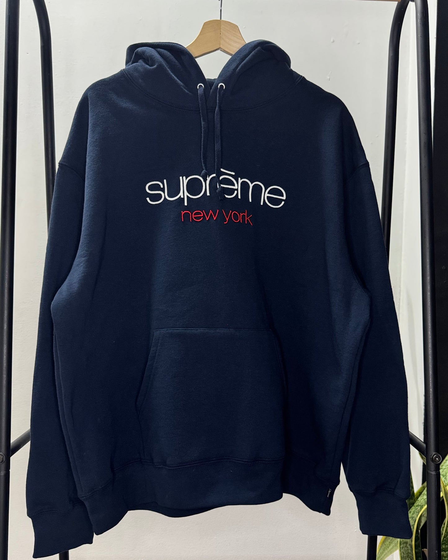 Hoodie “Classic Logo” Blue L