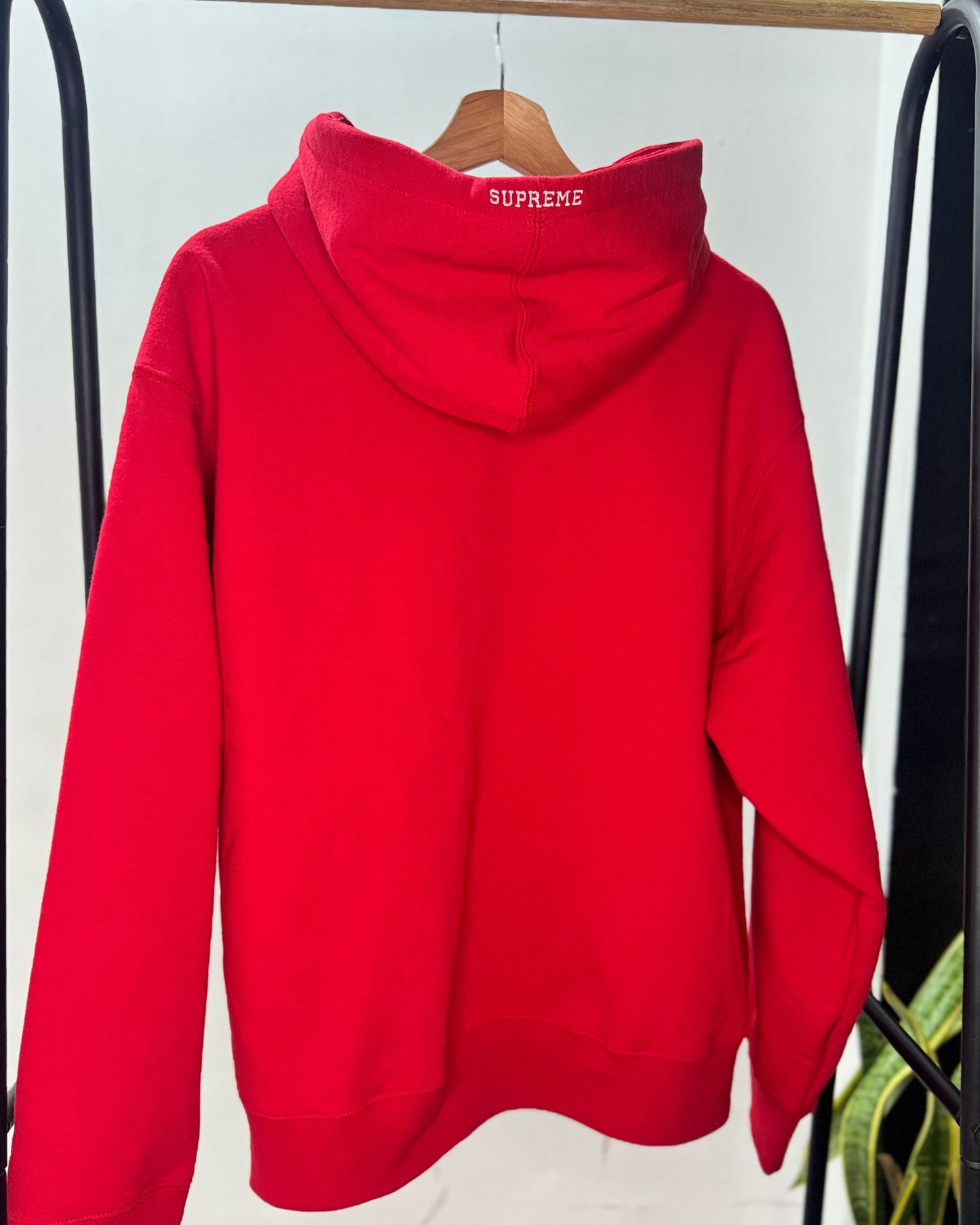 Zip Up Hoodie ”Devil S Logo" Red M