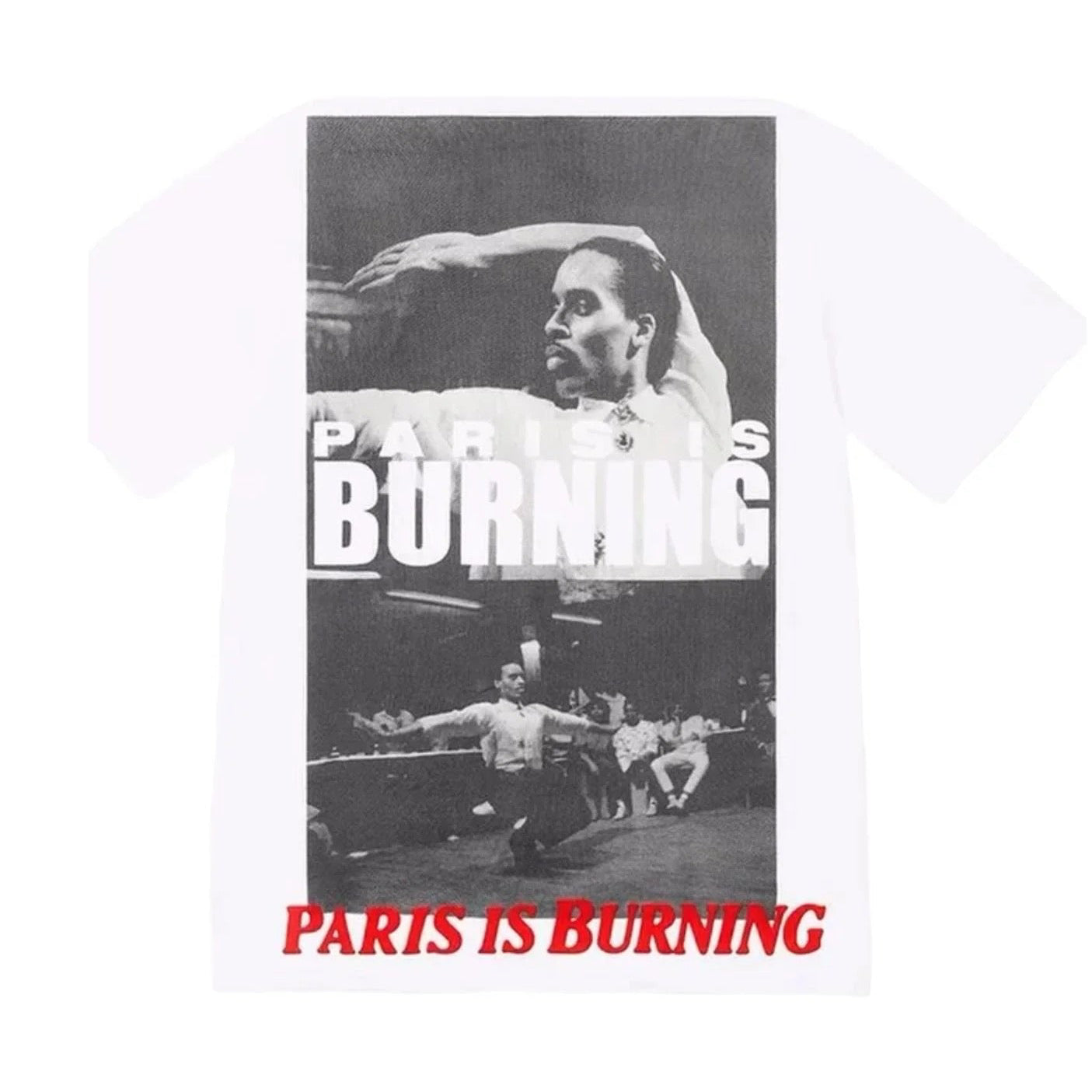 T-shirt “Paris is Burning" White L