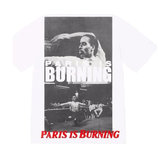 T-shirt “Paris is Burning" White L