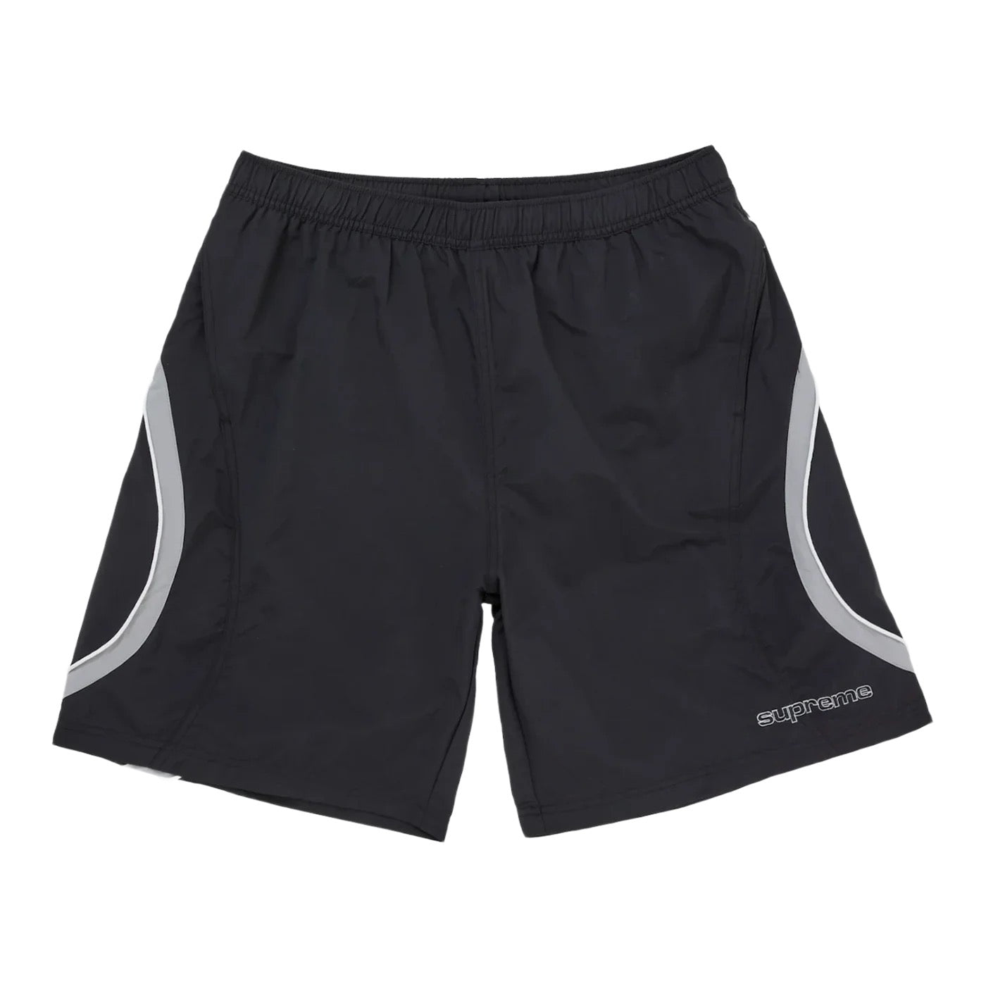 Paneled Water Short Black XL