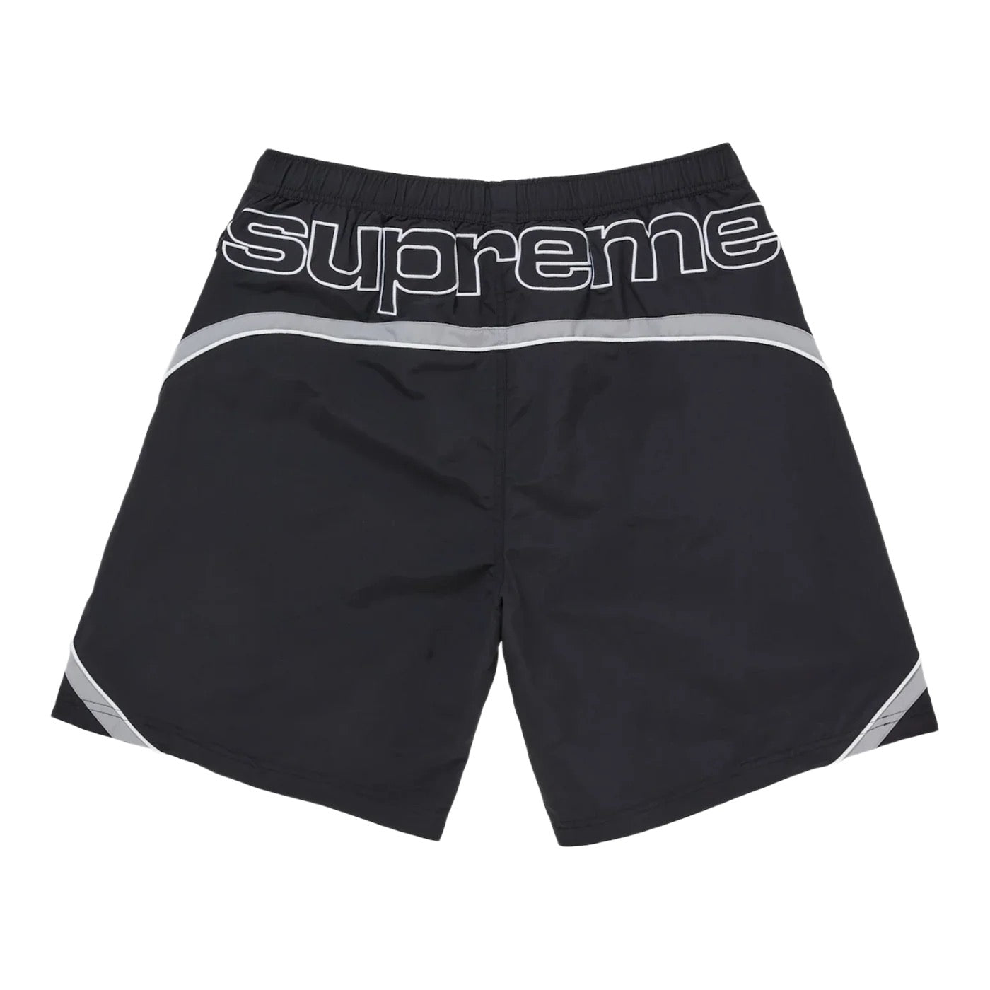 Paneled Water Short Black XL
