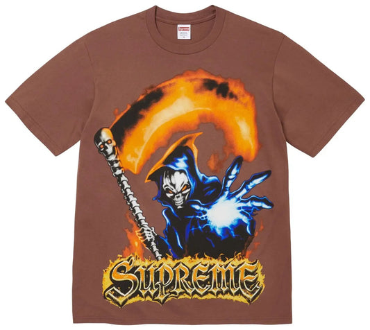 T-shirt “Grim Reaper" Brown XL