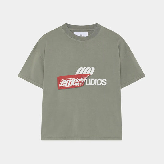 T-Shirt Despiece Olive XL