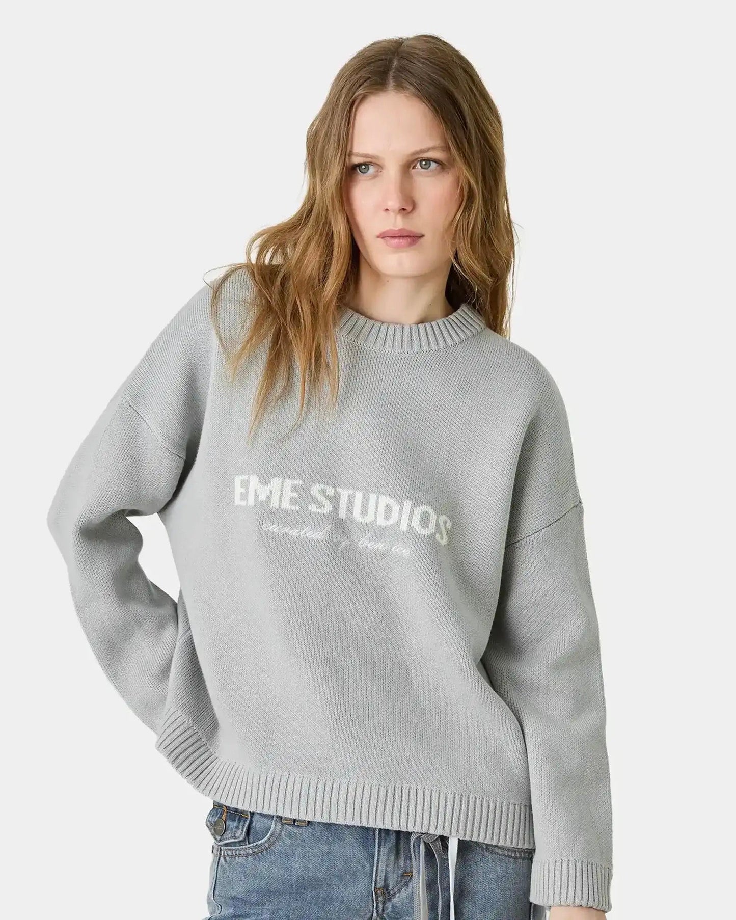 Master Grey Knit Sweater