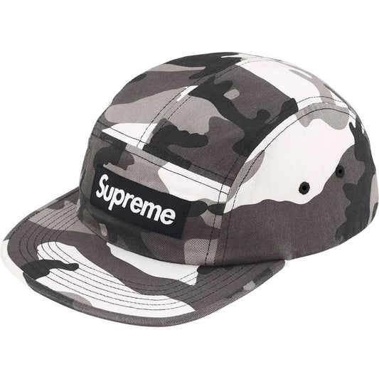 Washed Chino Twill Camp Cap Snow Camo