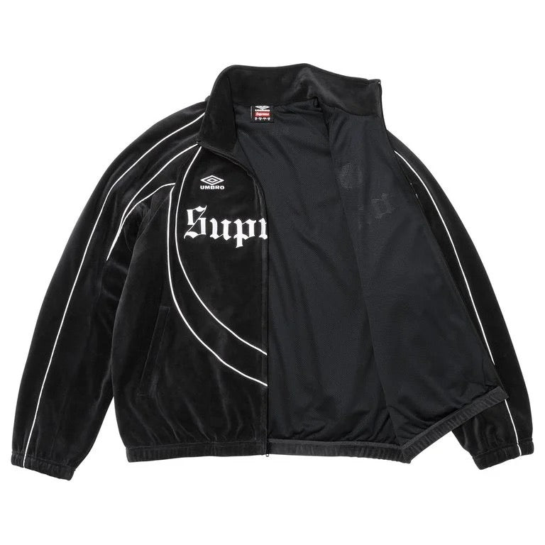Track Jacket x Umbro "Velour" Black L