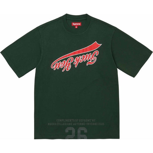 T-shirt “Cracked Flipped" Dark Green