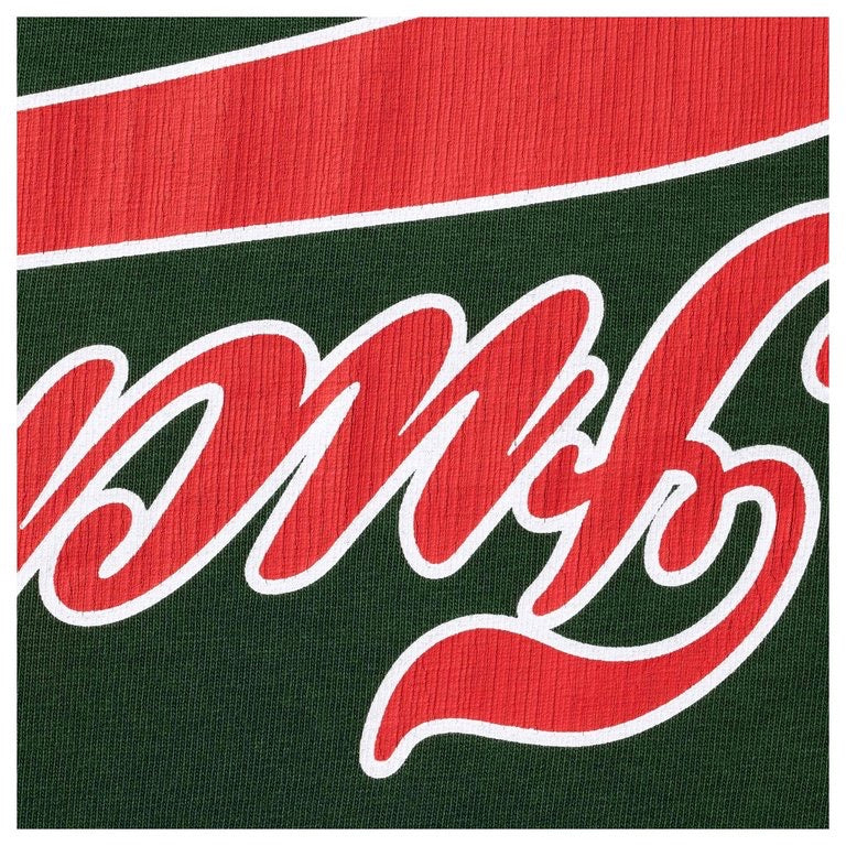 T-shirt “Cracked Flipped" Dark Green
