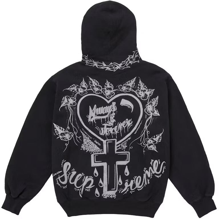 Hoodie ”Forever" Black XL