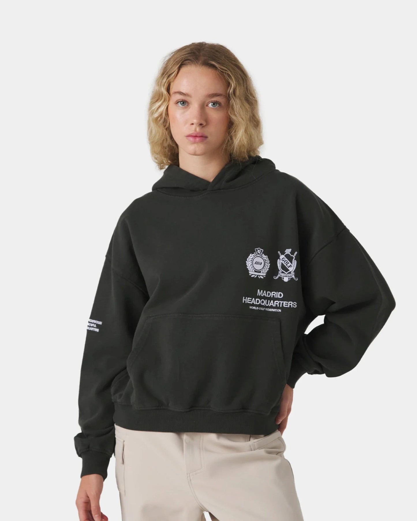 Hoodie Dotti Mountain Dark Green M