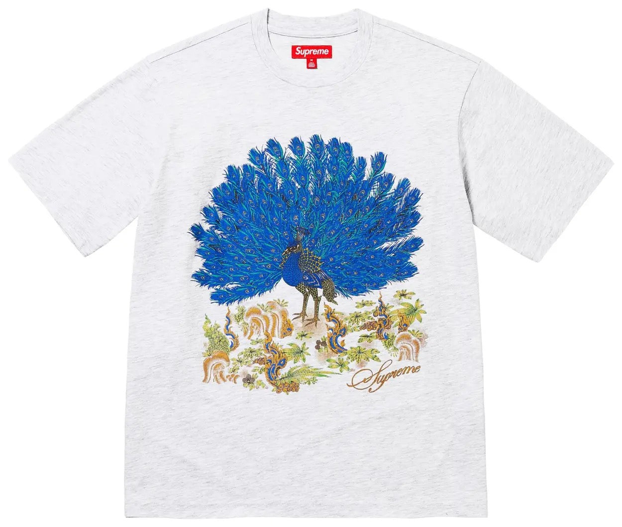T-shirt “Peacock” Grey L