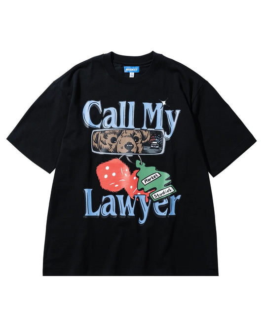T-Shirt “Call My Lawyer” Black XL