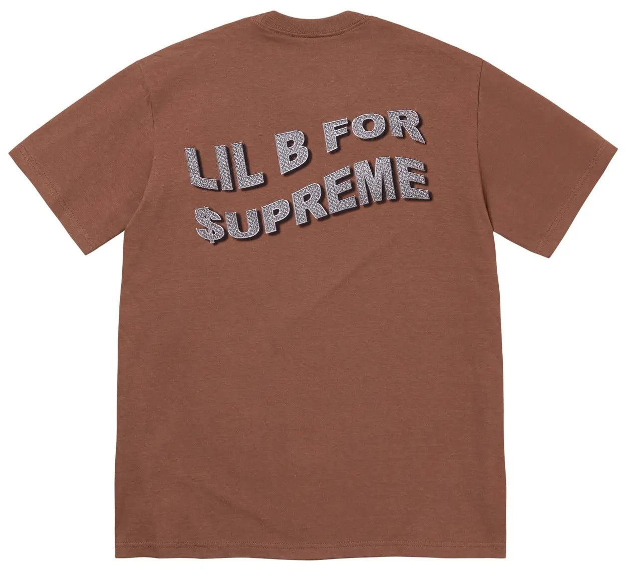 T-shirt Lil B “Based" Brown XL
