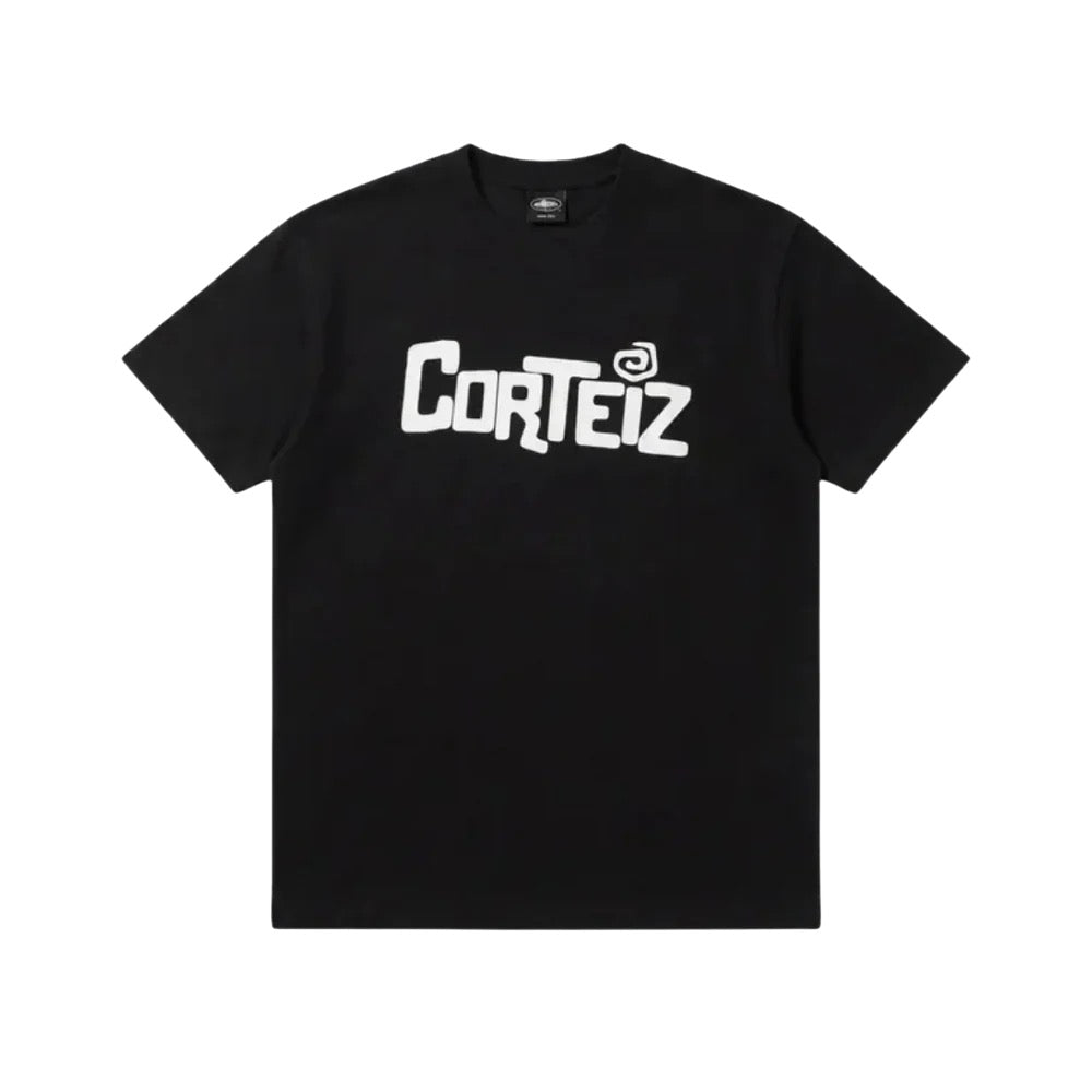 T-Shirt “Cartoon Logo” Black M