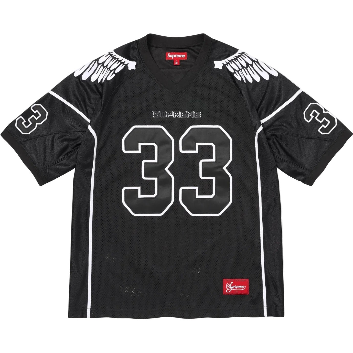 Jersey Wings Football SS26 Black L