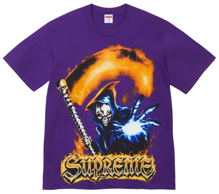 T-shirt “Grim Reaper" Purple L