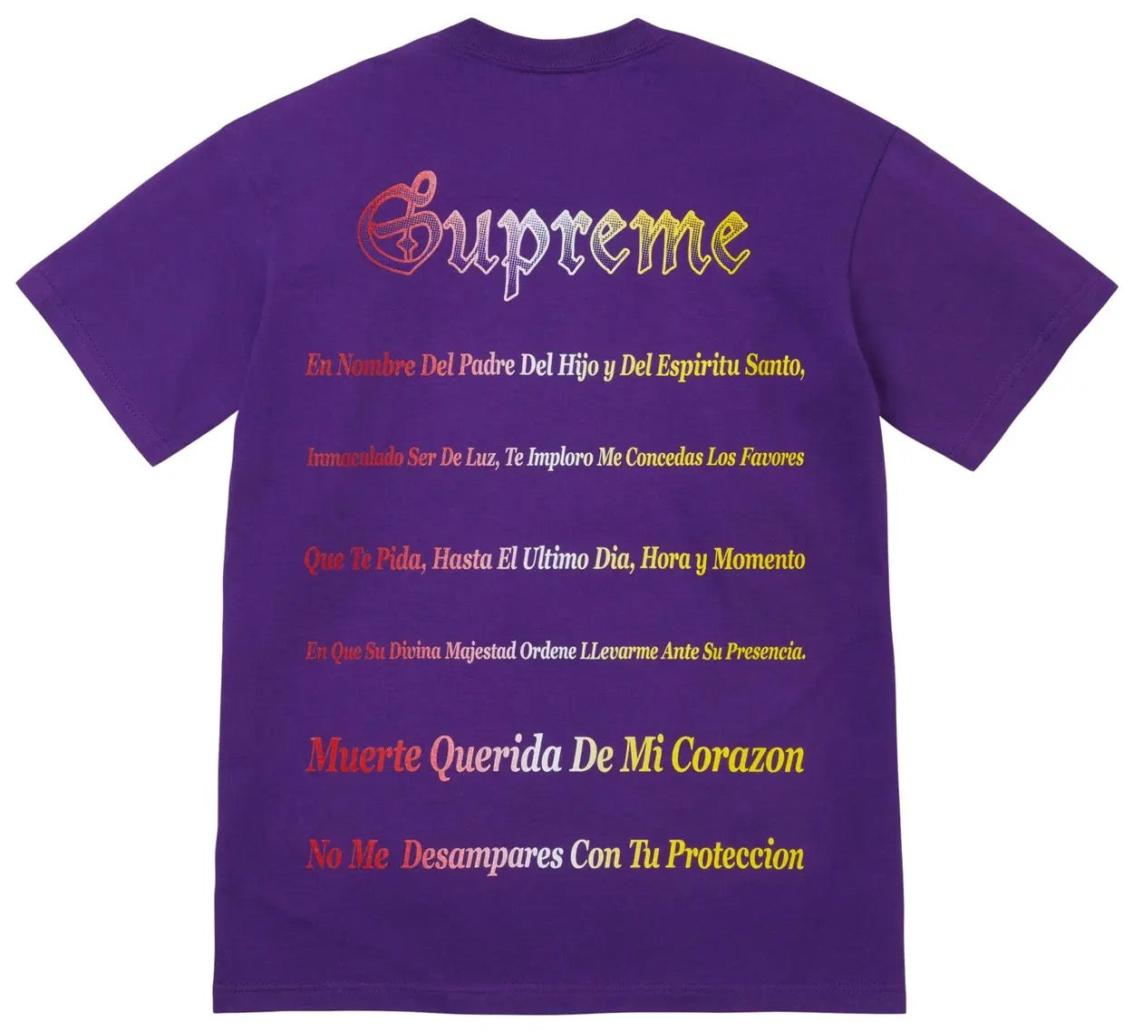 T-shirt “Grim Reaper" Purple L