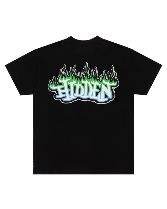 T-Shirt “Flame Tee” Black L