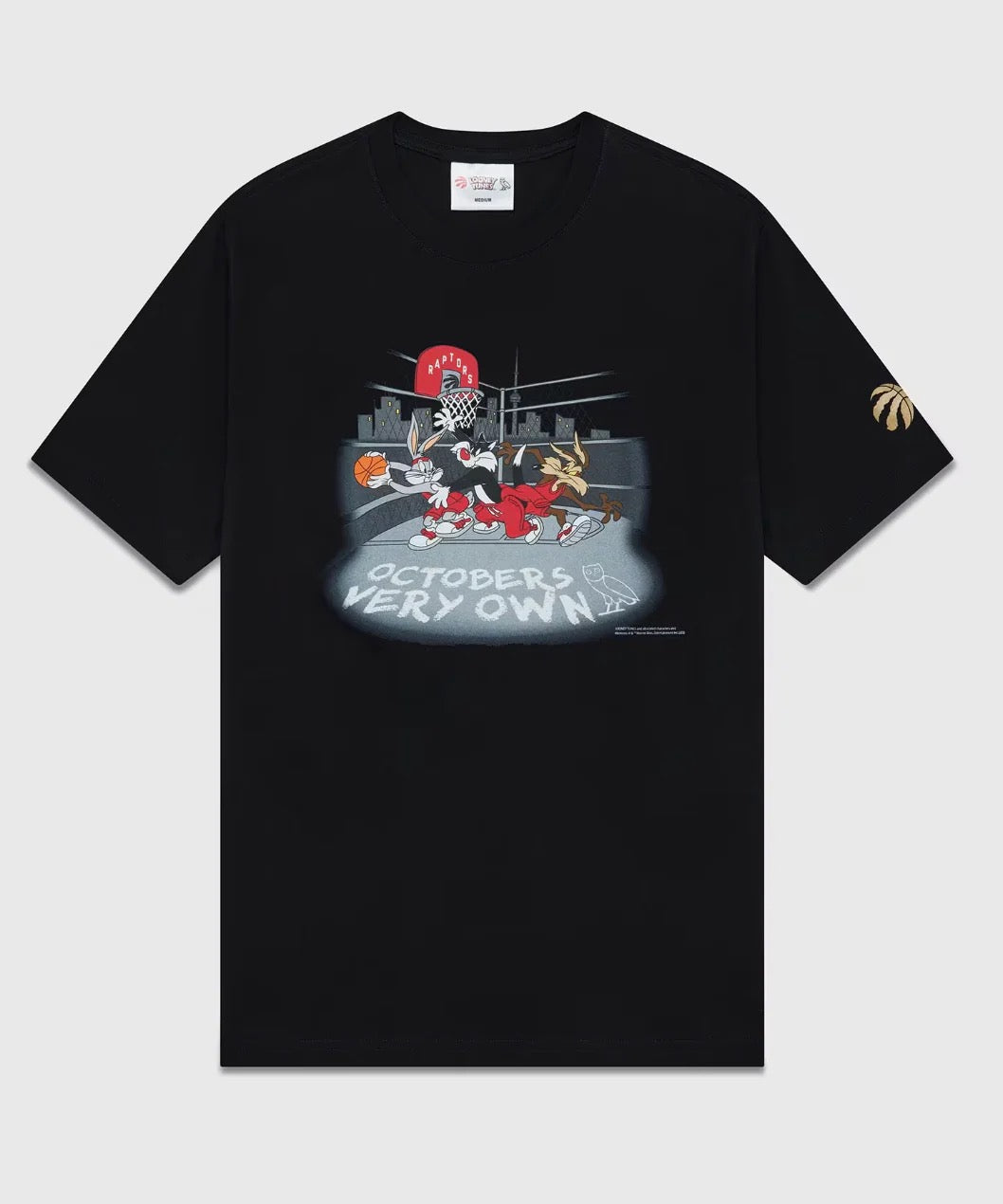 T-shirt "Looney Tunes x Raptors" Black L