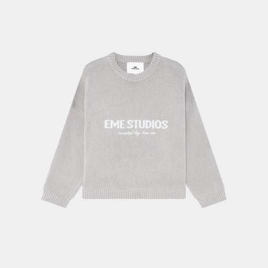 Master Grey Knit Sweater S