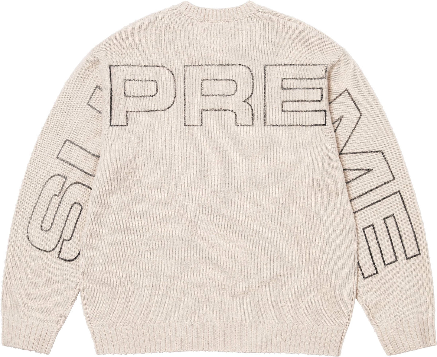 Pilled Sweater (Sueter) Beige L