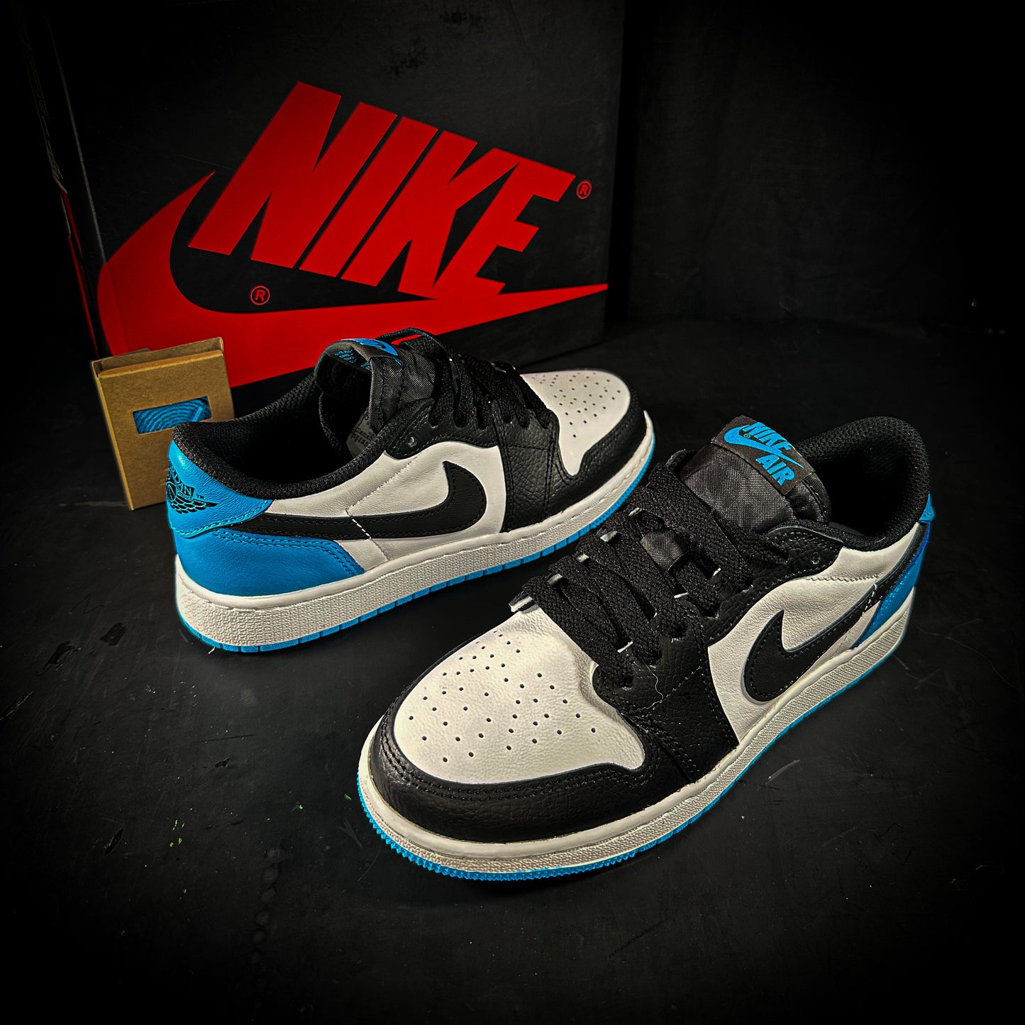 4us (5.5W) Nike Jordan 1 Low OG “UNC” 