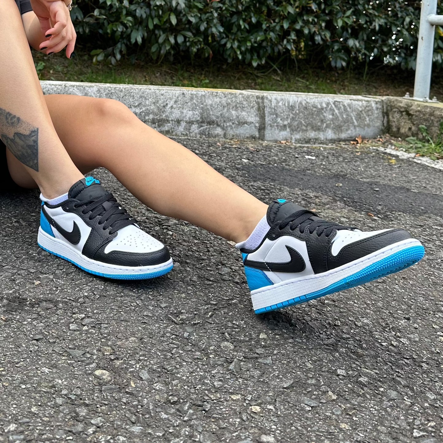 4us (5.5W) Nike Jordan 1 Low OG “UNC” 
